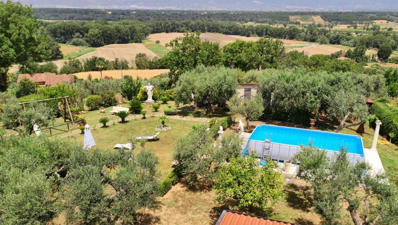 La Casa Del Sole Villa Altavilla Silentina Buitenkant foto